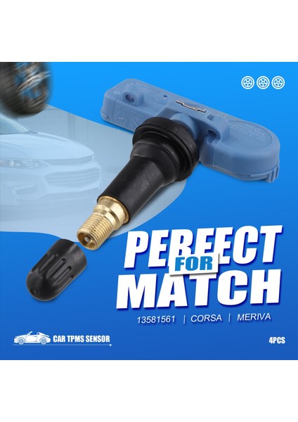 4pcs Araba Tpms Sensörü 13581561 Chevrolet Malibu Opel Vauxhall Corsa Lastik Basınç Sensörü Izleme Sistemi (Yurt Dışından) indirimleri