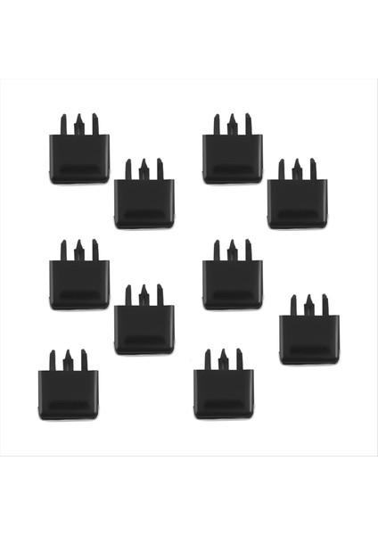 10 Paır Ön Merkez Hava Havalandırma Çıkış Sekmesi Klipsleri Ac Havalandırma Ayar Tokası Toyota Corolla Için 2009-2013 (Yurt Dışından)