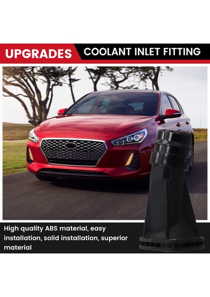 Hyundai Elantra Için Soğutucu Giriş Bağlantı Gt Kona Veloster Soğutucu Çıkış Flanşı 256312B057 25631-2B057 (Yurt Dışından) fırsatları