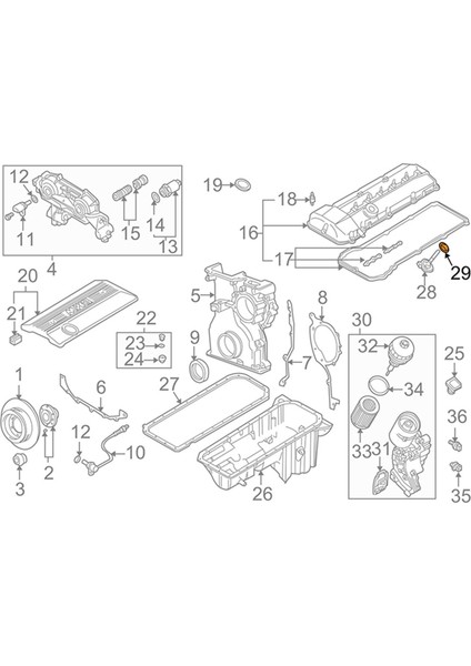 2x For-Bmw E31 E39 E46 E65 323I Z8 Motor Yağ Seviye Sensörü O-Rıng 12611744292 (Yurt Dışından) indirimleri