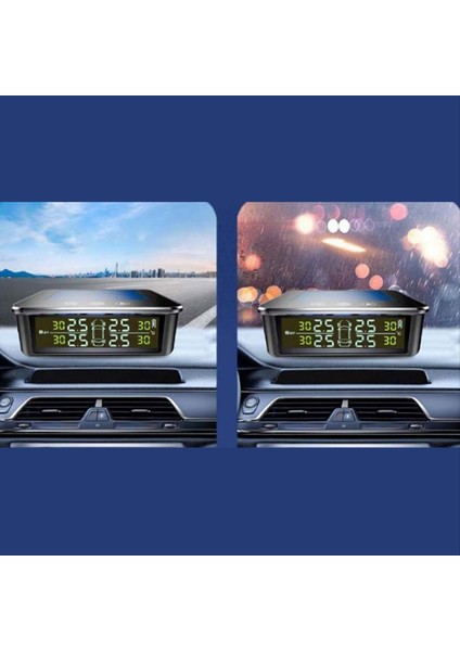 Araç Harici Lastik Basınç Sensörleri Güneş Gücü Tpms Lastik Basınç Izleme Sistemi Lastik Alarm Dijital LCD Ekran (Yurt Dışından) modelleri
