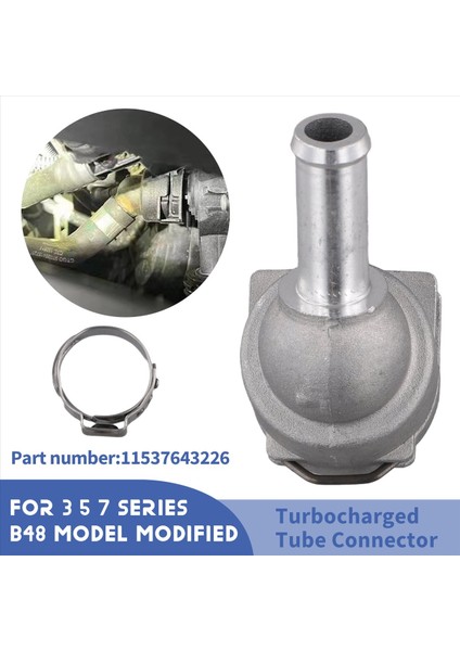Bmw 3 Serisi F35 B48 5 Serisi G38 330 530 535 Turboşarj Su Borusu Alüminyum Alaşım (Yurt Dışından) fırsatları