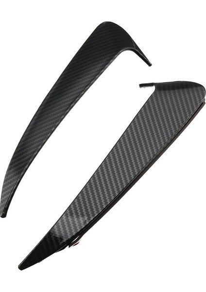 7pcs Kırmızı Dış A/c Hava Havalandırma Çıkış Halkası Kapağı Karbon Fiber Arka Tampon Spoiler Hava Havalandırma Kapağı Yan Kanard (Yurt Dışından) indirimleri