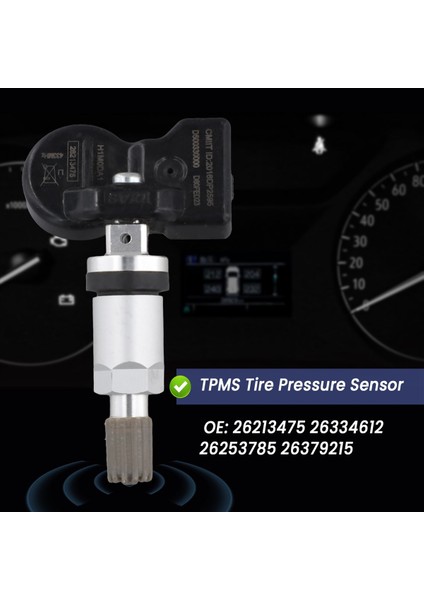 26213475 26334612 26689967 Tpms Lastik Basınç Sensörü Izleme Sistemi 433MHZ Buick Excelle 2015-2023 (Yurt Dışından) fırsatları