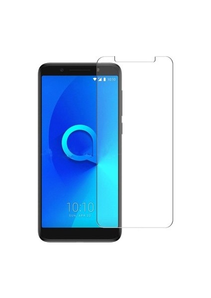 ESLIFETECH26AKSESUAR Alcatel 3 Uyumlu Nano Flexi Ekran Koruyucu-Şeffaf