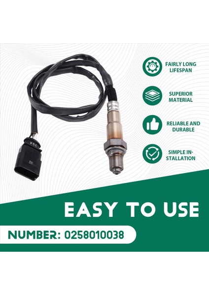 0258010038 Araba O2 Audi A6 A8 Q7 Rs7 S6 Vwcc Passat Touareg 2008-2017 (Yurt Dışından) fırsatları