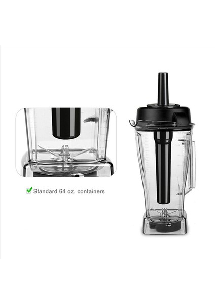 5x Blender Tercabe Hızlandırıcı Plastik Çubuk Pistonu Vitamix 760/5000/5200 Standart 64 Oz Konteyner Için Karıştırıcılar Için (Yurt Dışından) indirimleri