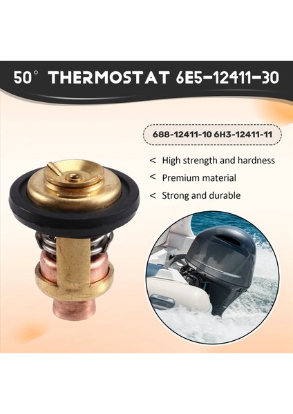 50 ° Termostat 6E5-12411-30 688-12411-10 6H3-12411-11 Yamaha Parsun Dışarıda 9/115/130/140/150/175/200/225/250HP (Yurt Dışından) fırsatları