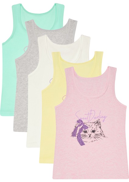 Kalın Askı Kız Çocuk Atlet !!! Sürpriz Paket!!! fırsatları