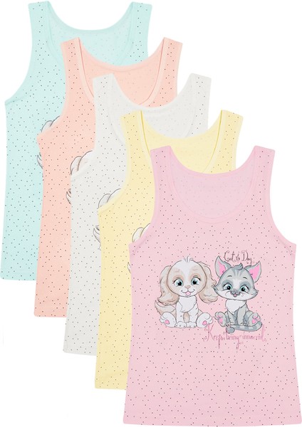 Kalın Askı Kız Çocuk Atlet !!! Sürpriz Paket!!! indirimleri