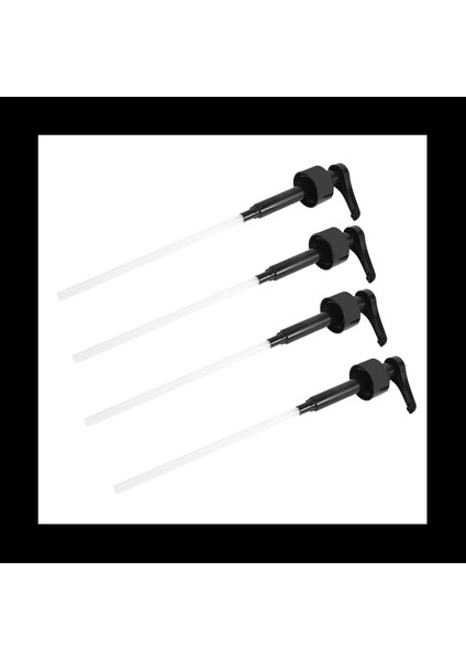 4 Pcs 1 Litre Dispenser Şurup Pompası Monin Şurubu Için Siyah Sıvı Dispanser 10ML Meyve Suyu Şişe Dispenser Pompası (Yurt Dışından)