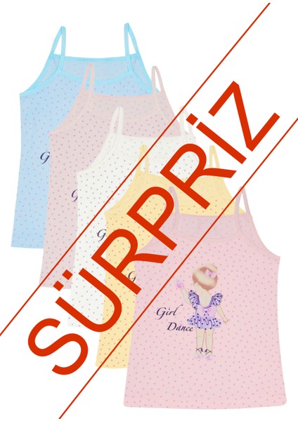 Ince Askılı Kız Çocuk Atlet !!! Sürpriz Paket !!!