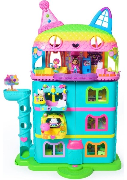 70742 Gabbys Dollhouse Festival Evi Eğlenceli Müzikli Oyun Seti 63 cm -Spinmaster fiyatları