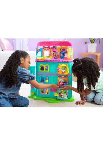 70742 Gabbys Dollhouse Festival Evi Eğlenceli Müzikli Oyun Seti 63 cm -Spinmaster indirimleri