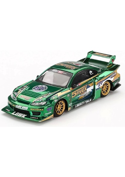 Nessiworld Gt 1/64 Nissan Lb-Super Silhouette S15 Sılvıa Lbwk 2024 Fausto Racing - Blister Paket