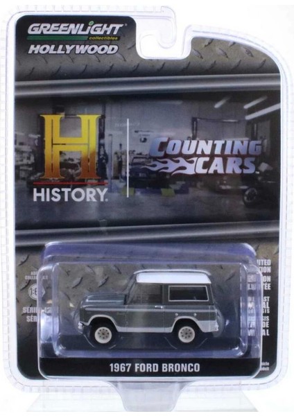 Greenlight 1/64 Hollywood Series 42- 1967 Ford Bronco - Counting Cars (2021 - Current Tv Show) fiyatları