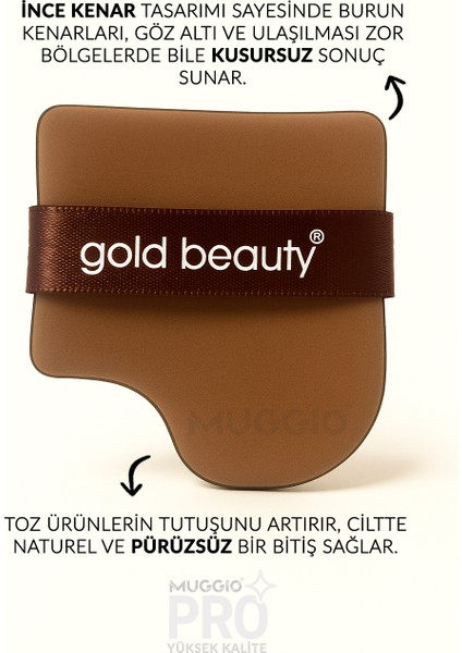 Chocolate Makyaj Sünger Seti 5 Parça Yeni Nesil Ultra Yumuşak fırsatları