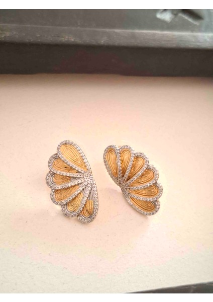 Begümkhan Yelpaze Küpe modelleri