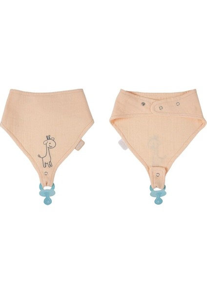 Nessiworld Emzik Askılı Müslin Önlük 837 Somon