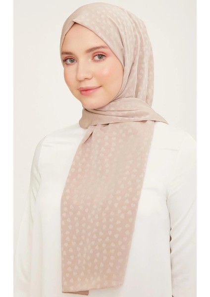 Trend J.capri Şal 4 - 136 - Kalpli Vizon