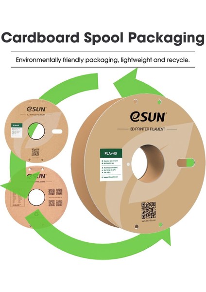 Pla-Hs Çam Yeşili Filament 1.75MM 1kg - Yüksek Hız Uyumlu Pla+ indirimleri