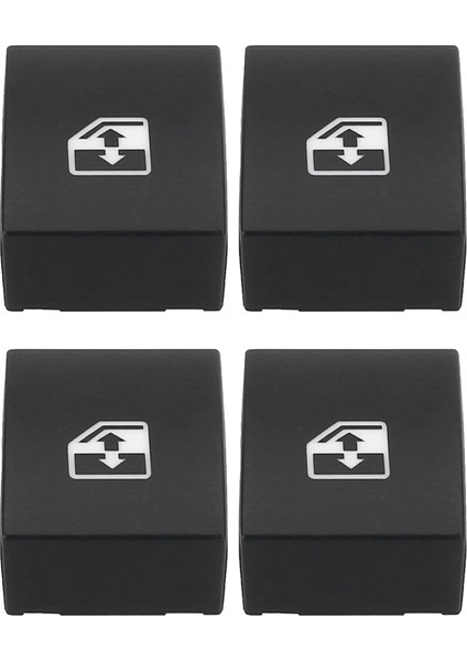 4pcs Elektrikli Pencere Anahtarı Düğmesi Kapak 13228881 Vauxhall Opel Astra Mk5 H 04-10 Zafıra B 05-11/tıgra B 04-09 (Yurt Dışından)