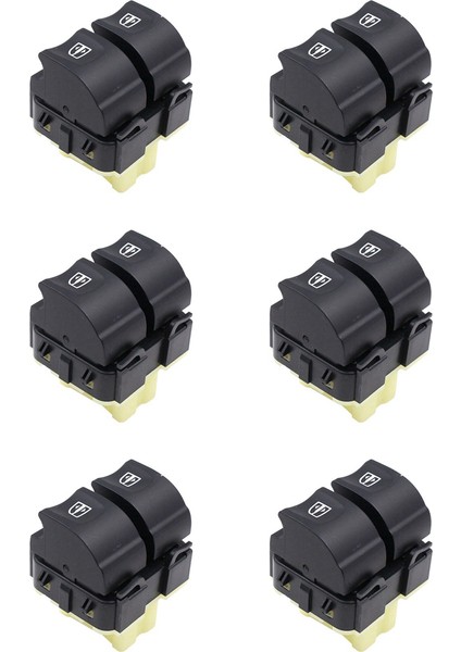 6x 254118044R Renault Clio Mk Iv Için Elektrikli Pencere Anahtarı 2013-2017 (Yurt Dışından)