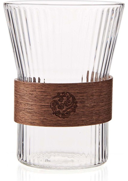 Çizgili Cam Bardak - 320 ml fiyatları