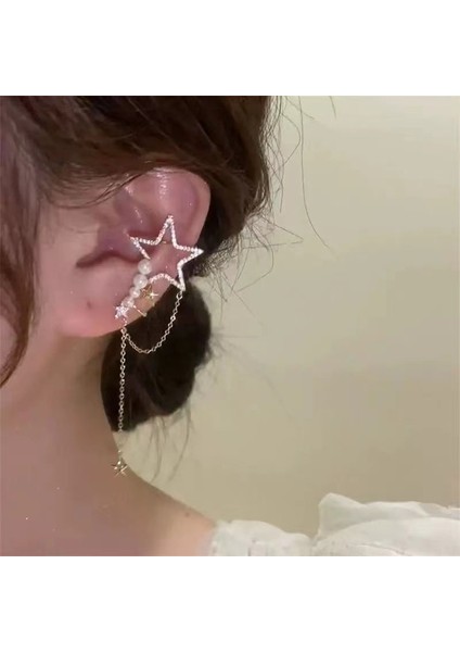 Kadınlar Için Işıltılı Klipsli Küpeler, Günlük Kullanım, Çok Yönlü ve Zarif, Kulakları Delik Olmayanlar Için Bile, Üst Düzey ve Minimalist Küpeler. (Yurt Dışından)