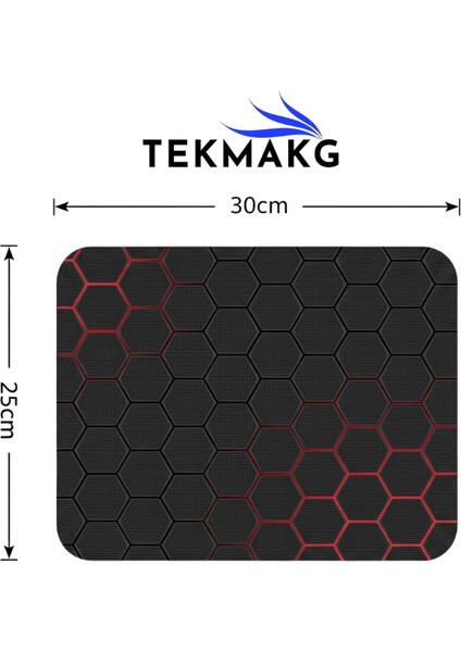 Petek Desenli Mouse Pad 25X30 cm Kaymaz Taban Oyuncu Mousepad Ofis Bilgisayar Laptop Masaüstü Pedi fiyatları
