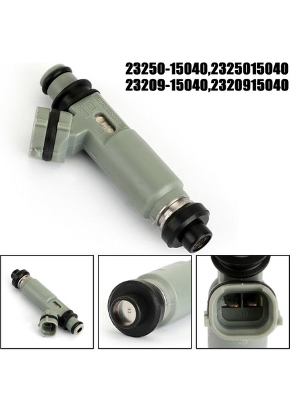 Toyota Soluna Için Yakıt Enjektör Nozul AE11 Sprinter Trueno Spacio 1 5l 1 6l 23209-15040 23250-15040 (Yurt Dışından) fiyatları
