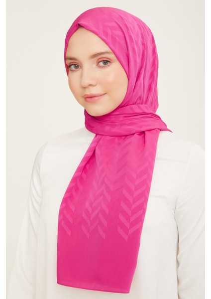 Trend J.capri Pembe Desenli Şal 1 - 04