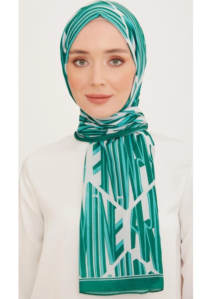 Trend Yeşil Karma Desen 10005 - 16