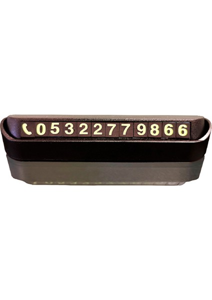 4 Adet Fosforlu Araç Numeratörü