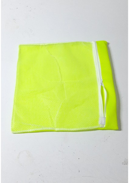 Sarı- Fermuarlı - Hassas Çamaşır Terlik Ayakkabı Yıkama Filesi Büyük Boy indirimleri