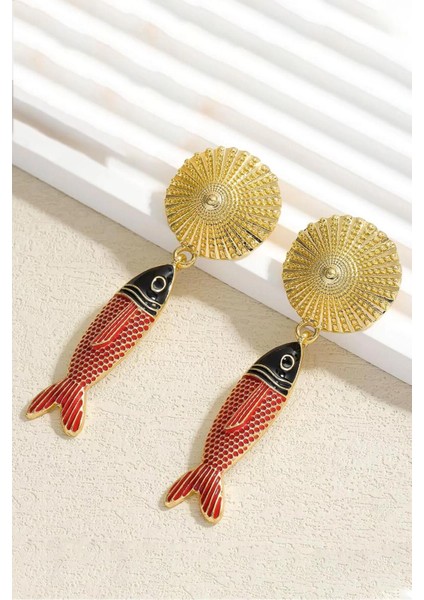 Zara Model Balık Küpe