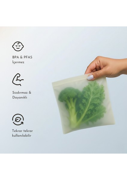 Çok Amaçlı Kilitli Torba 23X31 cm Kilitli Kalın Buzdolabı Poşeti Sandviç Beslenme Torbası indirimleri