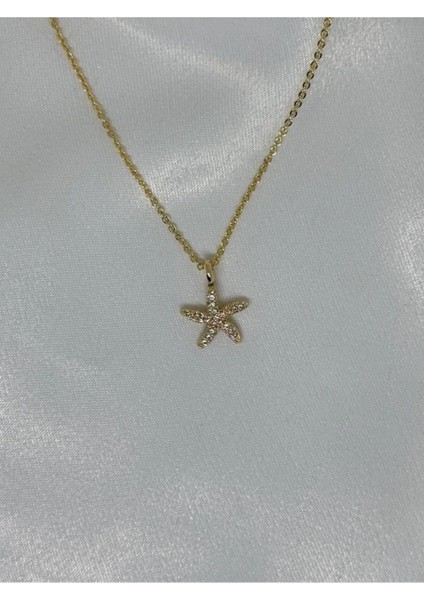 Deniz Yıldızı Modelli Çelik Kolye