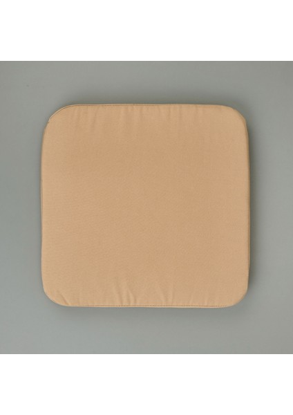 Soft Dinant Sandalye Minderi - Bej - 38X38 cm