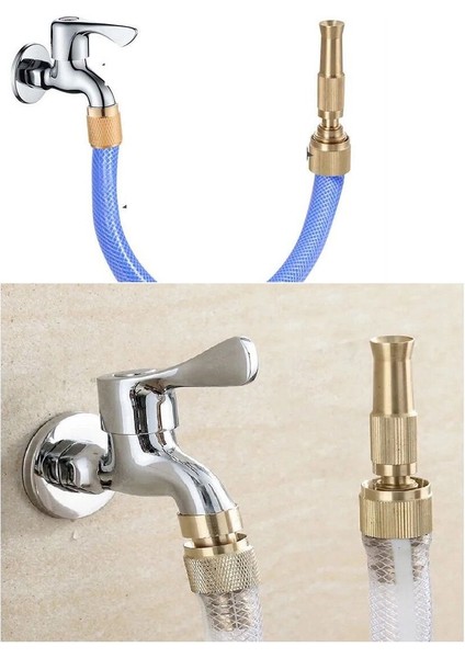 Hortum Tazyik Aparatı - 2 Fonksiyonlu Sprey- Tazyik Bahçe Araba Balkon Yıkama Püskürtücü Aparat fırsatları