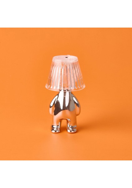 Mini Figürlü Masa Lambası - Asorti - 14 cm