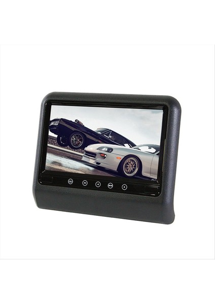 Araba Backrest Multimedya Oyuncu Araç Başlığı Yastık Ekranı Eşya Ekran Araba Başlığı LCD Ekran Monitörü 9 Inç (Yurt Dışından) fırsatları