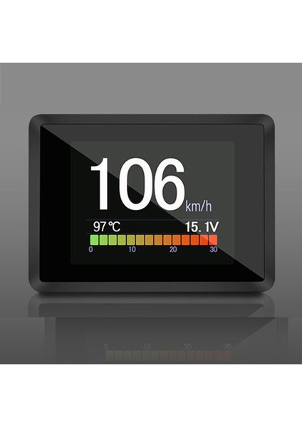 Obd Yerleşik Otomobil Kafası Hud Dijital Hız Göstergesi Gezisi Ekran Hızlı Yakıt Tüketimi Sıcaklığı Gösterge Alarmı (Yurt Dışından) modelleri