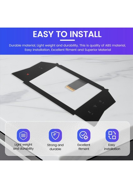 8 Inç 60 Pim Araba Radyo DVD Oynatıcı Dokunmatik Ekran Panel Sayısallaştırıcı Lens Cadillac Xt5 Xt6 2016-2021 (Yurt Dışından) indirimleri