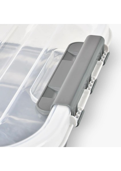 Bee Home 30 Lt Tekerlekli Saklama Kutusu – Şeffaf, Kapaklı, Dayanıklı Plastik Kutu, Kolay Taşınabilir Organizer fiyatları