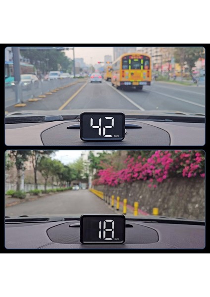 Gps Hud Car Araç Motosikli Hd LED Aksesuarları Için Dijital Hızölçer Mph (Yurt Dışından) indirimleri