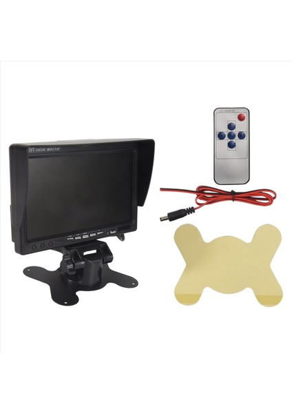 12V-24V 7 Inç Tft LCD Renk Hd Monitör Araba Kamyonu Için Cctv Ters Arka Görünüm Yedek Kamera (Yurt Dışından) modelleri