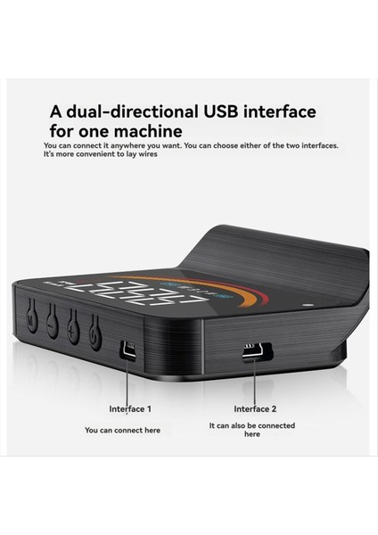 M11 Obd2 Çift Sistem Hud Kapsamı Ekran Hız Su Sıcakı Kileme Zamanı Otomatik Ön Cam Projeksiyonu (Yurt Dışından) fiyatları