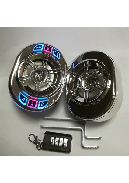 4x Motosiklet Stereo Hoparlörler 3 5 Inç Bluetooth Pansiyonu Motor Scooter Bike Atv Utv Için Su Geçirmez Fm Ses Utv (Yurt Dışından) indirimleri