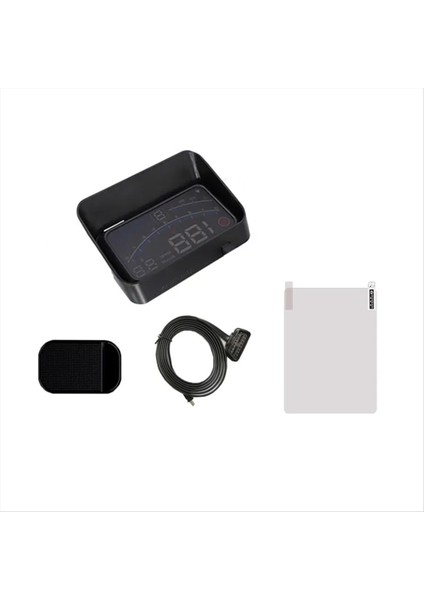 V41 Başlık Ekran Aracı Obdıı Euobd 5 5in Ön Cam Projektör Hud Ekran Vardiya Hatırlatma Su Sıcaklığı Rpm Km/s (Yurt Dışından) fiyatları